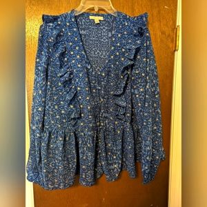 Cato, Size 14/16 Ruffled long sleeve blouse